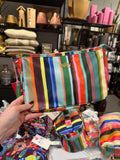 Oilily Stripes Colle Cosmetic Bag - Creme de Menthe