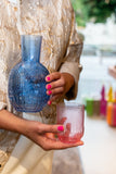 Karaf+Glas Maya Glas Turquoise