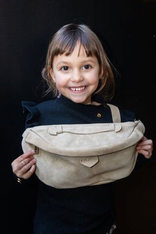 CLEO BAG | BEIGE SUEDE