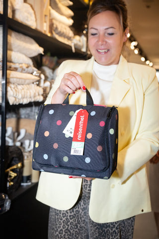 ****toiletbag XL dots