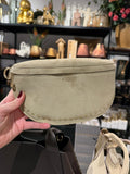 TESS BAG | BEIGE SUEDE