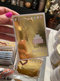 Goldfunkeln Mini Wondercard
