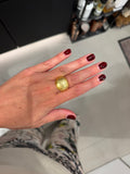 Ring mat goud bol