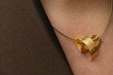 *Ketting- Yvette Ries - Goud ketting knoop