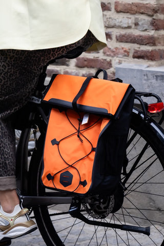 Fietstas Hind Orange 25/30L 2in1 Luggage Bike Bag