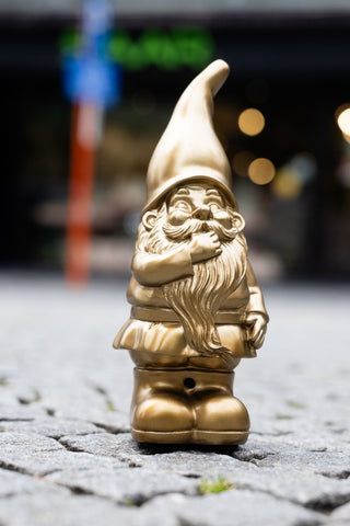 Gnome flirty jasper gold w sound