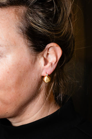 ***** oorbel - Orecchini Bottone Lux - Itaca