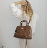 Handtas Patricia Chocolate Brown Shopper