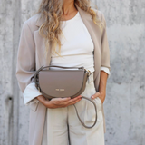 Handtas Alma Lisa Taupe Shoulder Bag