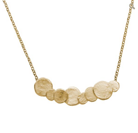 Ketting 18 Kt vergulde zilveren ONNO ketting | K0377PL