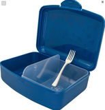 **Lunchdoos met verdeler + vork Space