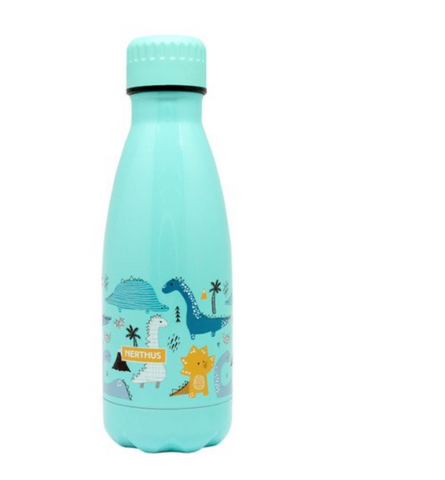 Drinkfles vacuüm 350ml dinosaurus (warm en koud)