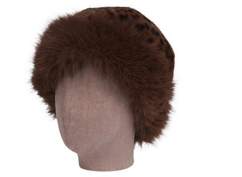 Hat Leo, dk brown