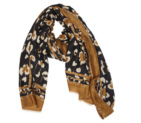 Scarf Selma, black