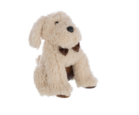 Deurstop Hond Polyester Lichtbeige (56841)