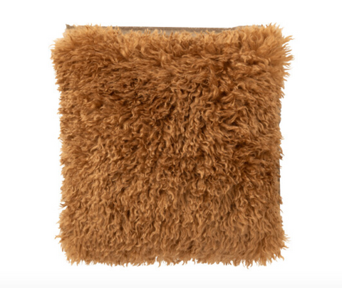 Kussen Moutie Polyester Bruin