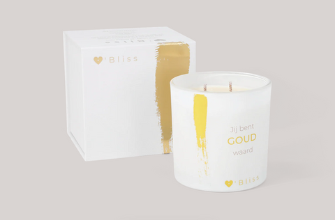 CANDLE XL - GOUD WAARD