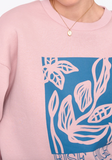 24COLOURS Sweatshirt in Pink