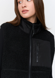 24COLOURS Weste aus Teddyfleece