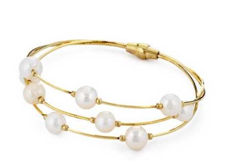 Armband Bracciale Multifilo Perle - Twist