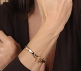 Armband Bracciale Rigido Dorato - Venice