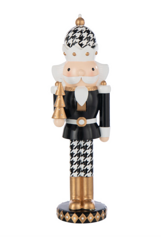 Notenkraker Pied-De-Poule Hars Meerkleurig Large