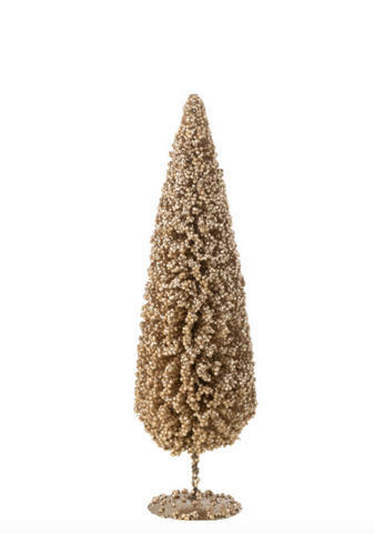 Kerstboom Pet Champagnekleurig Small