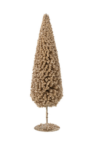 Kerstboom Pet Champagnekleurig Medium