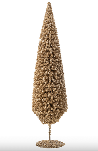 Kerstboom Pet Champagnekleurig Large