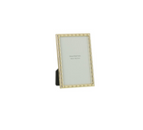 Fotokader Afgerond Lijnen Boord 10X15 Metaal Goud Small (27410)