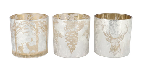 Ruby nordic sand t-light ass 15x15cm