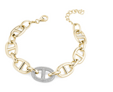 ****Armband - Bracciale Maglia Mix Dorata - Venice