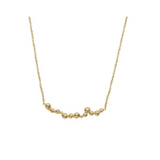 Halsketting 18 Kt vergulde zilveren ONNO ketting | K0387PL