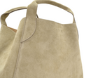 ELIZA BAG | BEIGE SUEDE