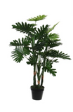 MICA DECORATIONS PHILODENDRON ARTIFICIAL PLANT - H100 X Ø70 CM - GREEN
