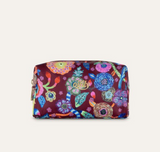 Oilily Flowers Pol Pouch - Tawny Port