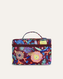 Oilily Flowers Cilan Beauty Case - Tawny Port