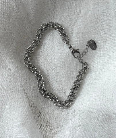 MASTÉ ANTWERP Armband Michelle zilver