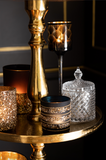 Plateau 5 Niveaus Rond Aluminium Goud (76847)