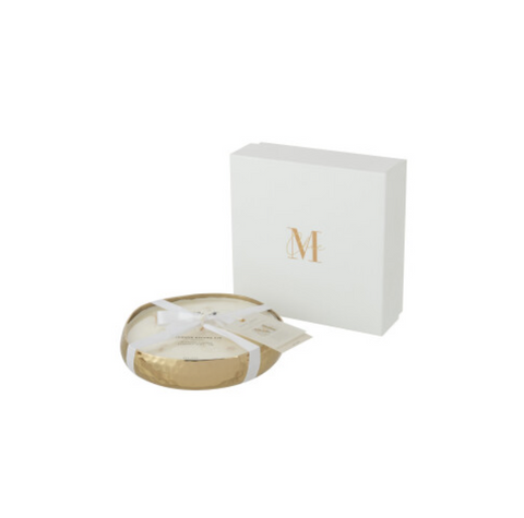 Geurkaars M-Chic Metaal Goud Medium-21u (16135)