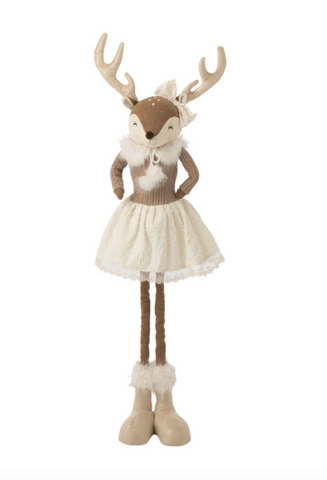 Eland Telescopisch + Dame Polyester Beige Small (265156)