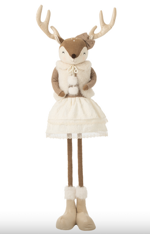 Eland Telescopisch + Dame Polyester Beige Large (265157)