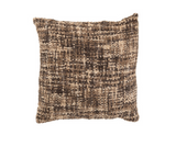 Kussen Tweed Pol/Katoen Bruin/Beige (47165)