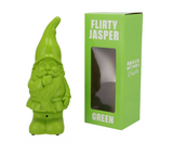 ****Gnome flirty jasper green w sound 11x10x27cm