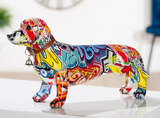 Figure Dachshund „Street Art“