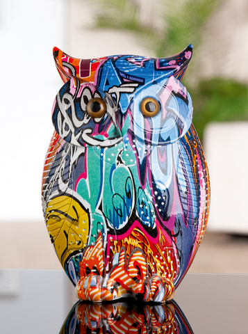 Figure Owl „Street Art“