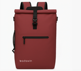 Ali Waterproof Bike Backpack – 2-in-1 Burgundy Pannier