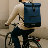 Anna 2-in-1 27L Blue Bike Backpack, Pack of 8