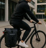 Hind Black 25/30L 2in1 Luggage Bike Bag