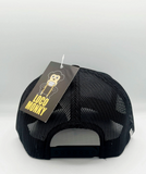 Loco Monky Pure Crazy Embroidered Black Cap